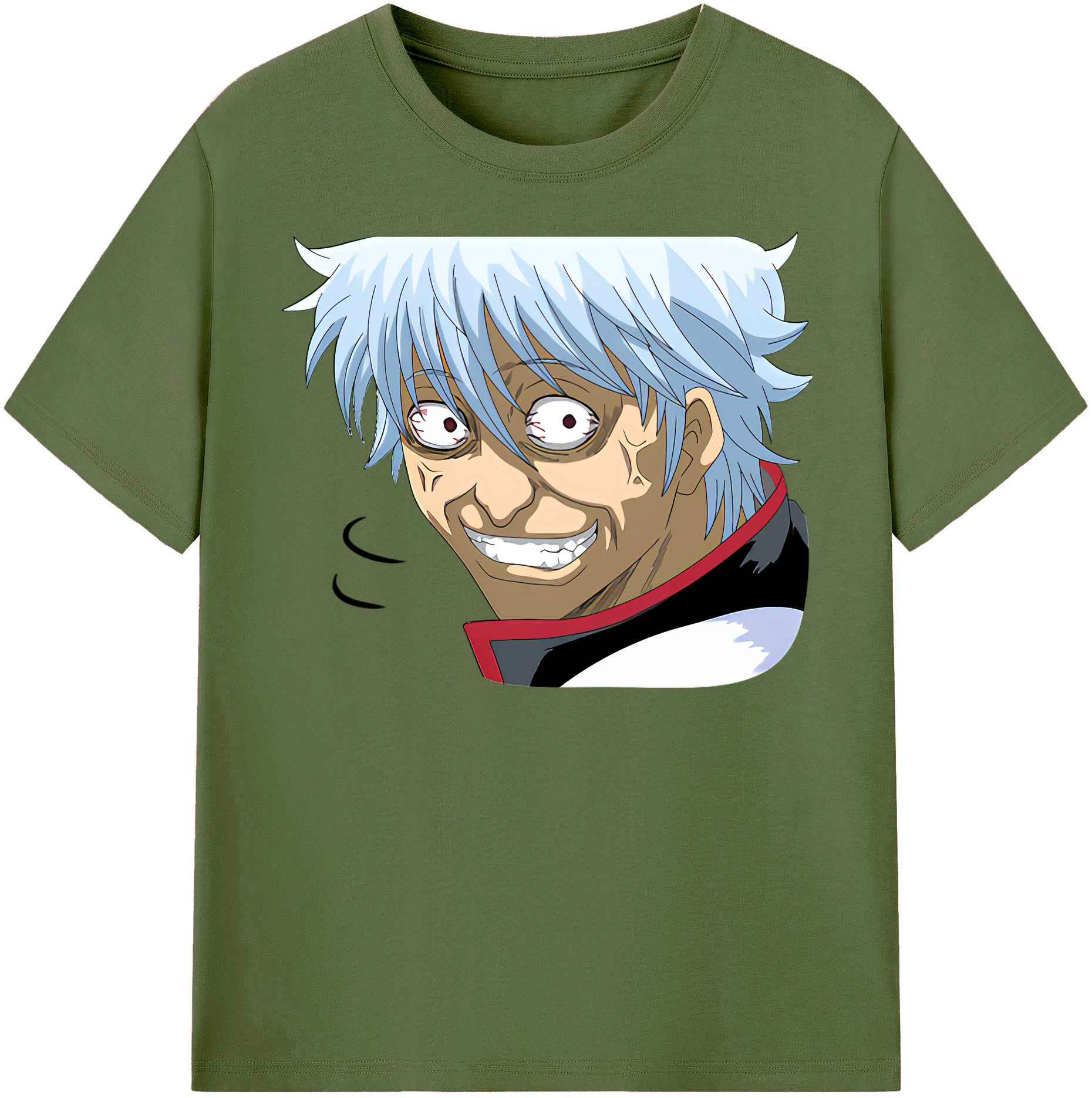 （画像用） ぎんたま 坂田銀時（さかたぎんとき） 神楽 志村新八（しむら しんぱち） GINTAMA Sakata Gintoki Kagura Shimura Shinpachi 綿100％半袖Tシャツ（フロントプリント）